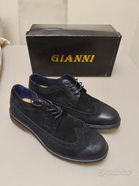 scarpe francesina uomo n. 45