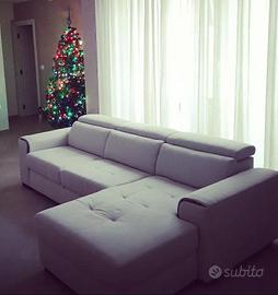 Divano letto con contenitore 