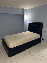 Letto una piazza e mezza con estraibile singolo