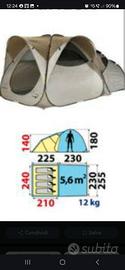 tenda chuechua base seconds 4.1  + materassini