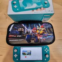 Nintendo Switch Lite con Gioco Incluso e Custodia