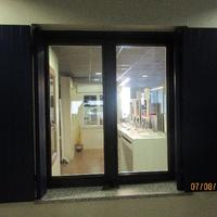 Scuro alluminio apertura padovana