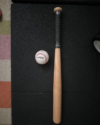 Mazza baseball piu pallina