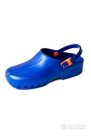 Zoccolo ospedaliero ultra leggero Blu N°35