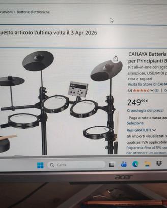 batteria elettronica principianti