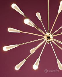 Lampadario Sputnik Stilnovo pari al nuovo