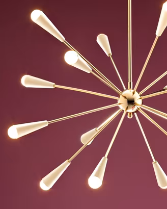 Lampadario Sputnik Stilnovo pari al nuovo
