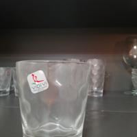 bicchieri di acqua e vino con scatola originale 