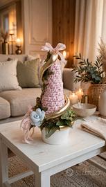 albero stilizzato natalizio d'arredo 