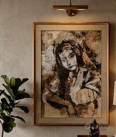 Quadro Grande Figura Femminile 100x70