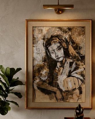Quadro Grande Figura Femminile 100x70