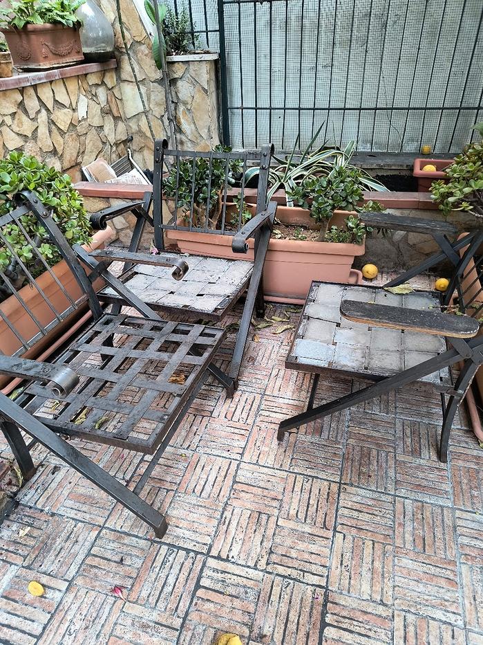 Arredo giardino in ferro Prezzi e offerte usato