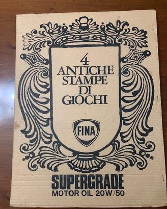 Cartella FINA Supergrade Motor Oil