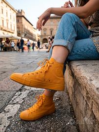 Converse Chuck Taylor All Star High Mono Yellow