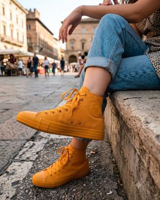 Converse Chuck Taylor All Star High Mono Yellow