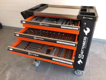 Carrello porta utensili attrezzi officina completo