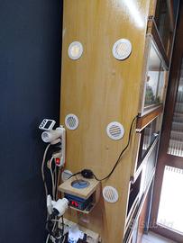 Teca per rettili 5 scomparti