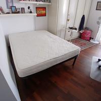 Rete e materasso 140x190 letto alla francese