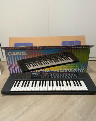 Tastiera Casio modello CTK-200