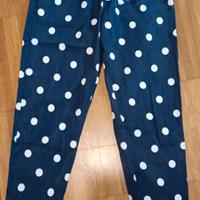 Jeans morbidi a pois