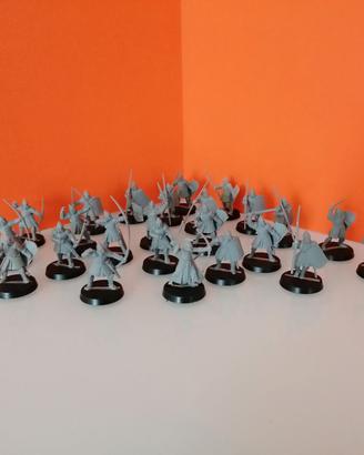 LOTR MIDDLE EARTH Minas Warhammer 24x plastica