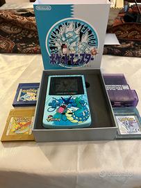 Gameboy color gyarados + giochi Pokemon originali