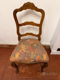 6 sedie luigi XV