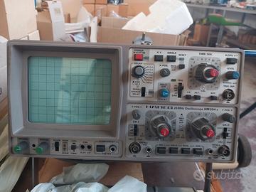 VECCHIO OSCILLOSCOPIO PER APPASSIONATI ED HOBBISTI