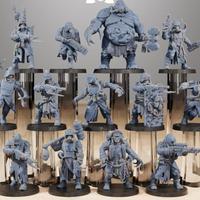 Kill Team Blooded Caos CSM Warhammer 40k - proxy