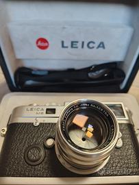 Leica M6 TTL con 50mm 1.8 Canon LTM