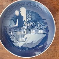 Piatto ceramica Copenaghen 1973