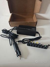 Alimentatore Universale Notebook 120W AC/DC con A