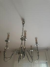 Lampadario in Peltro