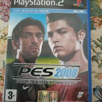 pes 2008 pro Evolution  soccer ps2
