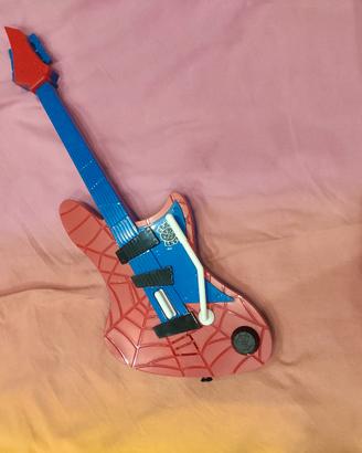 chiatarra giocattolo spiderman 