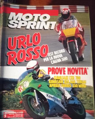 Rivista MOTOSPRINT numero 5 del 1989
