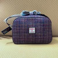 HARRIS TWEED Borsa Lana Tartan Scozia Nuova