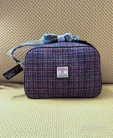 HARRIS TWEED Borsa Lana Tartan Scozia Nuova