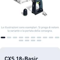 festool cxs csx 18 systainer 