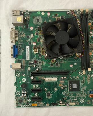 scheda madre hp + cpu i3 2120