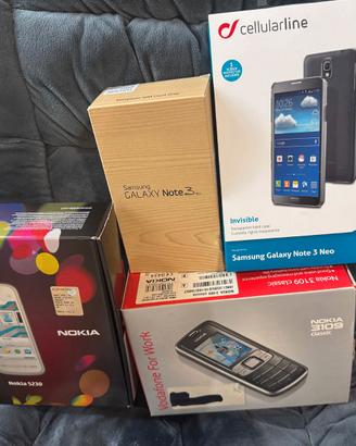 Telefonini in blocco