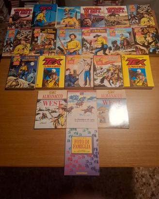 Tex + la storia del West, 21 fumetti