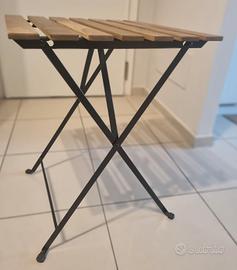 
Tavolo Ikea TÄRNÖ nero/mordente marrone