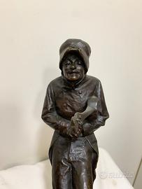 Scultura bronzo Giovanni Battista Amendola