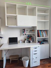 Libreria + scrivania