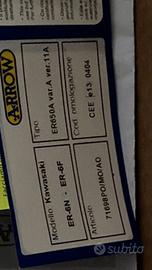 Marmitta Arrow terminale