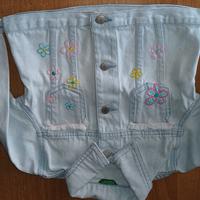  giubbino in jeans united colors of Benetton