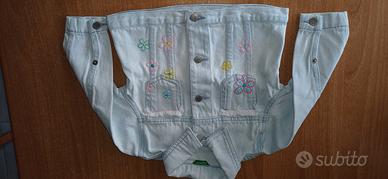  giubbino in jeans united colors of Benetton