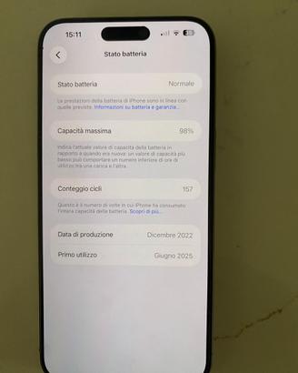 IPHONE 15 PRO MAX 256 GB
