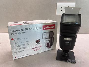 Flash Metz Mecablitz 58 AF 1 digital x Canon